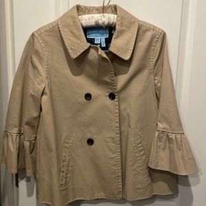 Draper James khaki jacket size 4